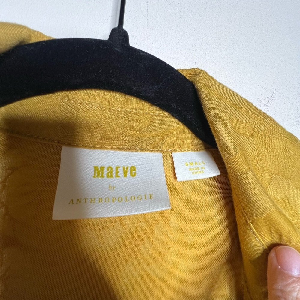 Anthropologie Maeve Lydia Wrap Top Small - Picture 5 of 13